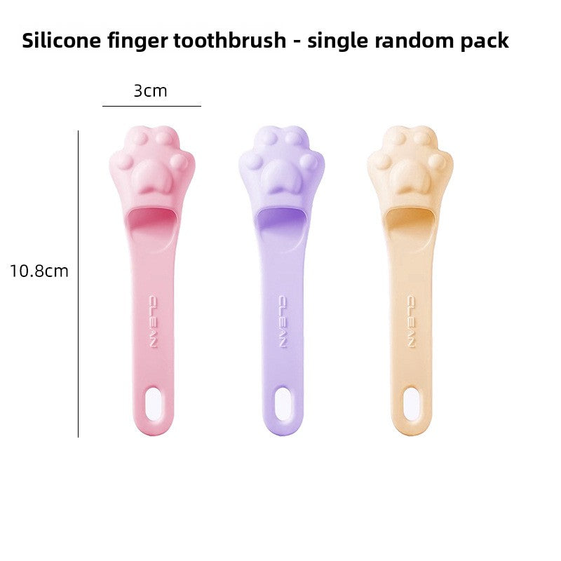 Silicone Finger Toothbrush for Pets