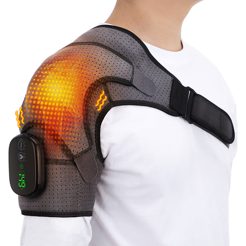 Electric heating shoulder pads