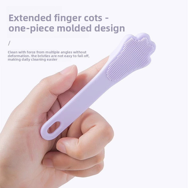 Silicone Finger Toothbrush for Pets