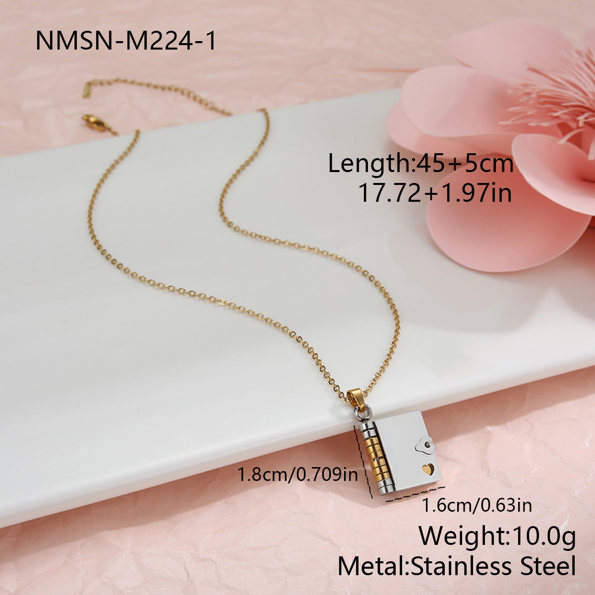 Mothers's Day gift: heart necklace