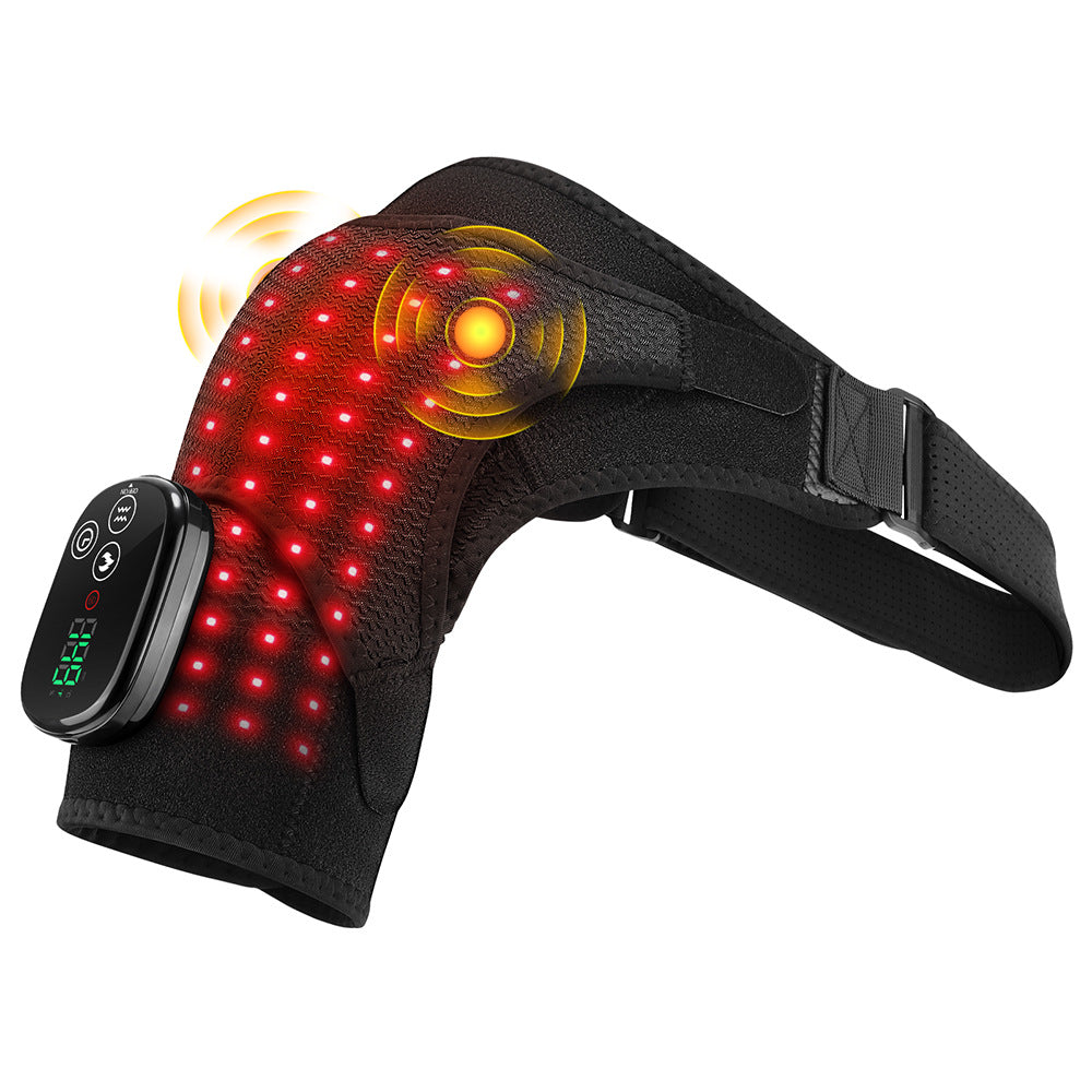 Electric heating shoulder pads