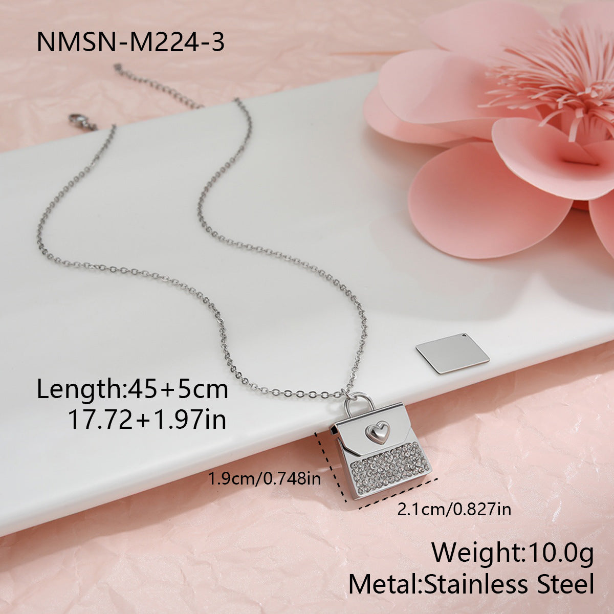 Mothers's Day gift: heart necklace